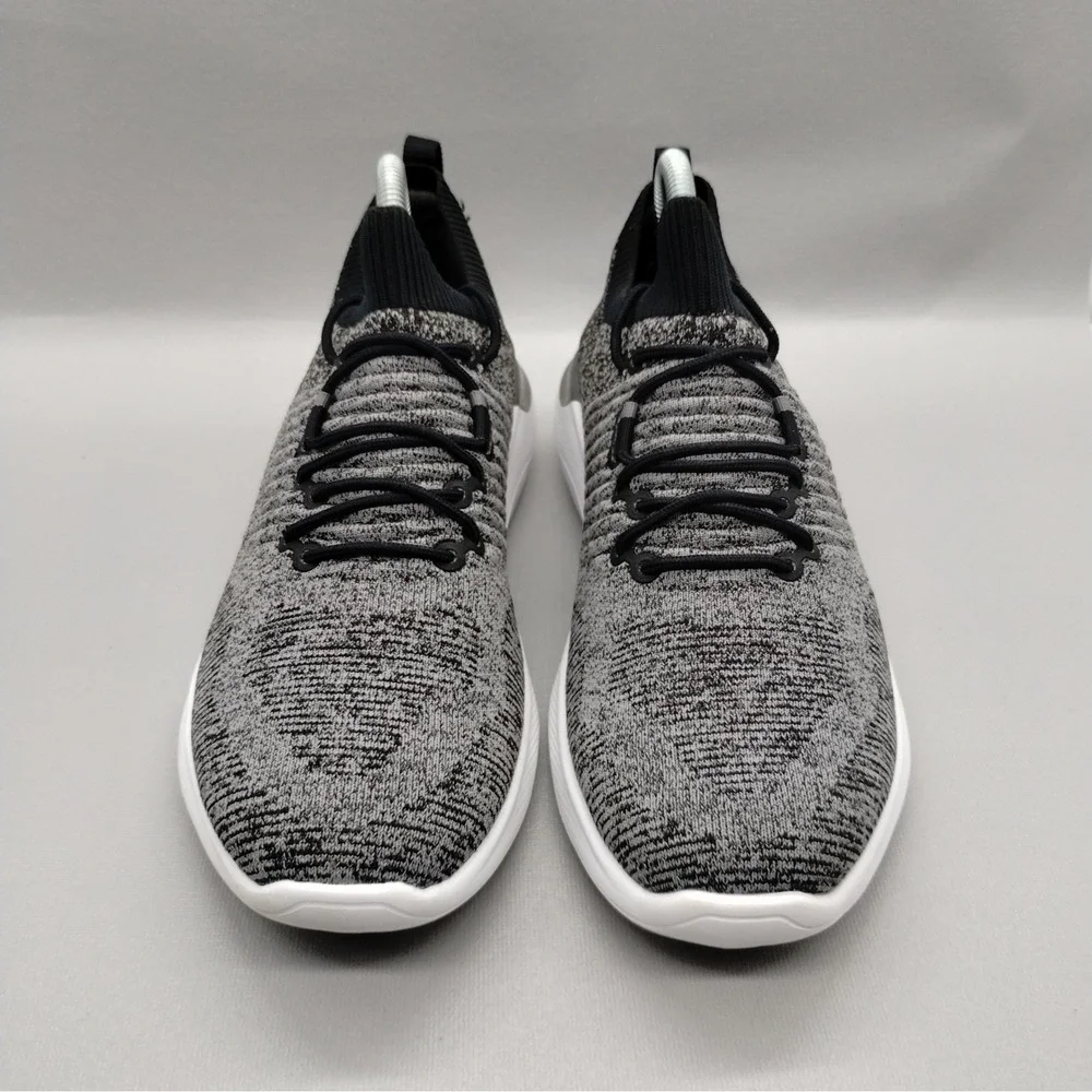 FootJoy Flex XP Womens Golf Shoes 8.5 Grey Black‎ Spikeless Sneakers 95336